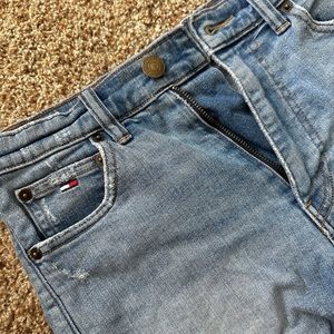 Tommy Jeans Denim Cutoff Shorts - size 24